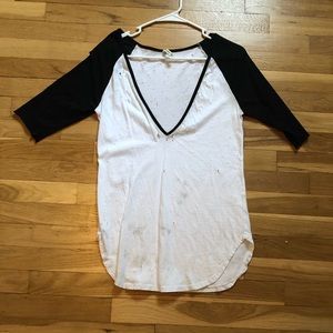 LF destroyed baseball tee